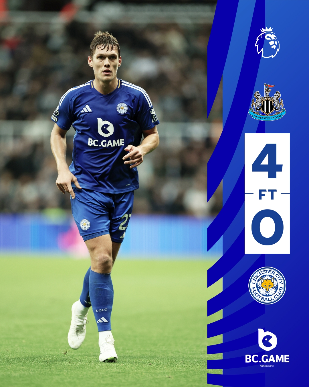 莱斯特城惊险获胜，继续保持领先优势